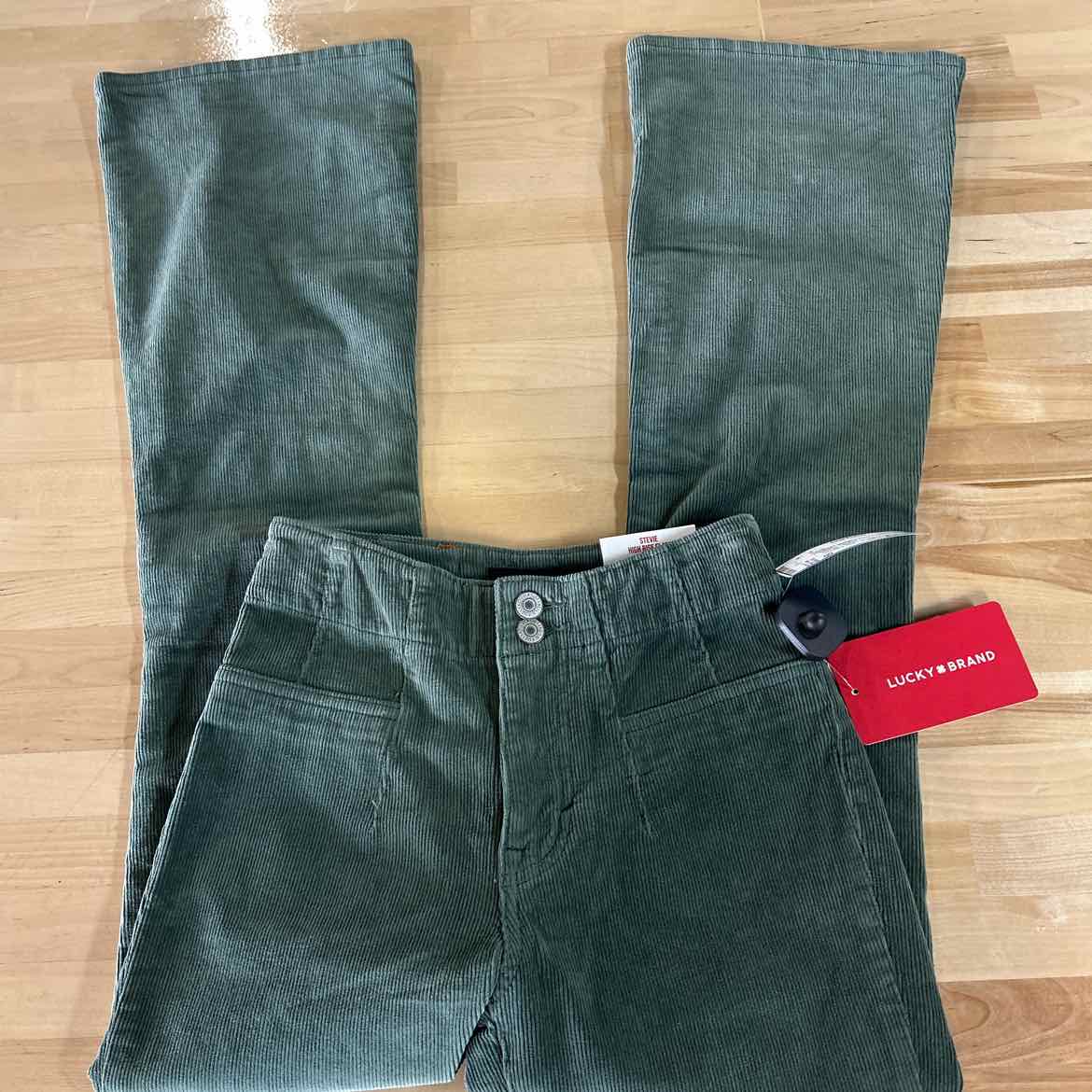 Lucky Brand Size 00 Green New Pants