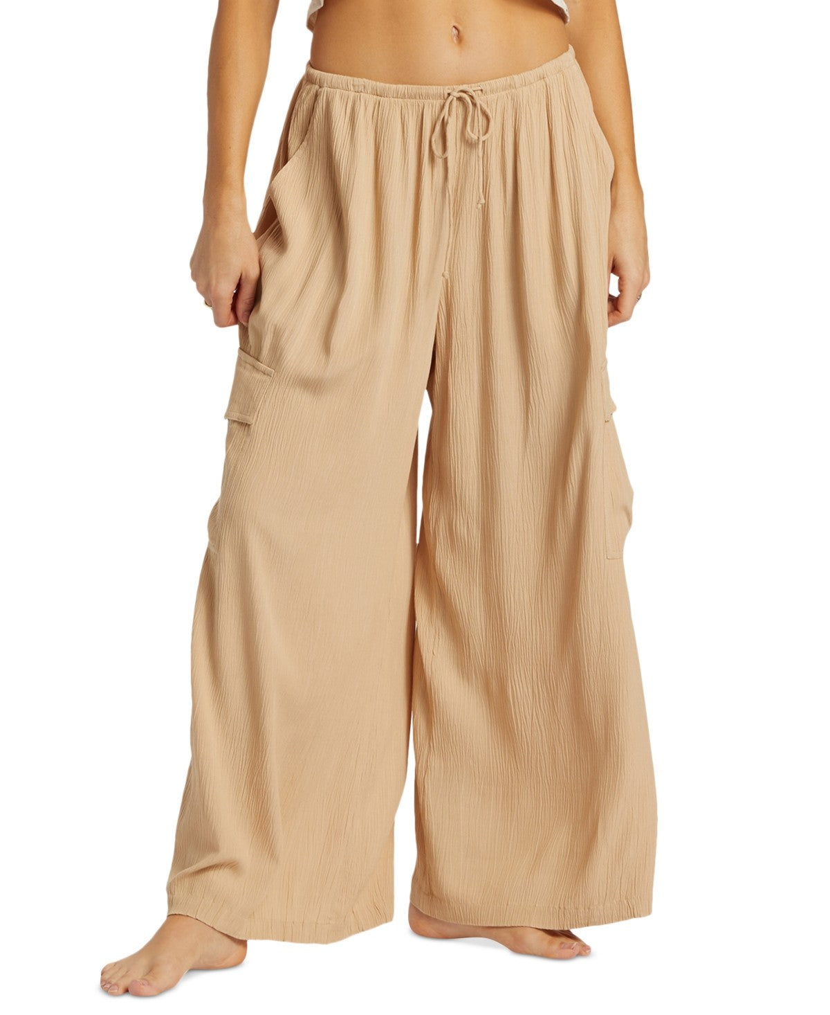 Billabong Juniors' Beach Babe High-Rise Cargo Pants