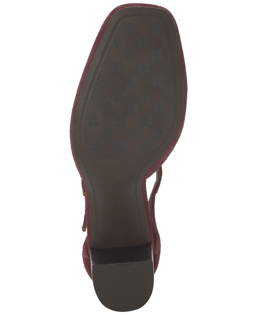 Lucky Brand Size 8.5 Cranberry Kanira Suede New Heels