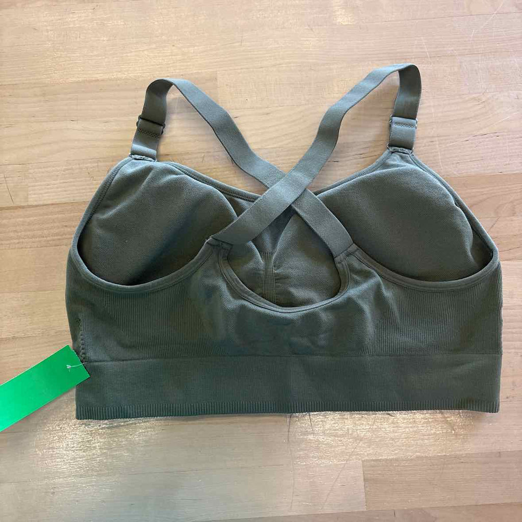 New Balance Size L Green Preloved Sports Bra