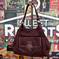 Coach Maroon Hobo Purse