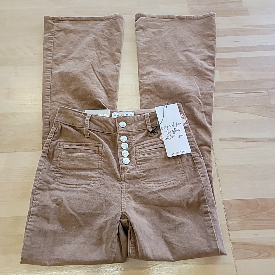 Vanilla Star Size 24 Brown Jeans