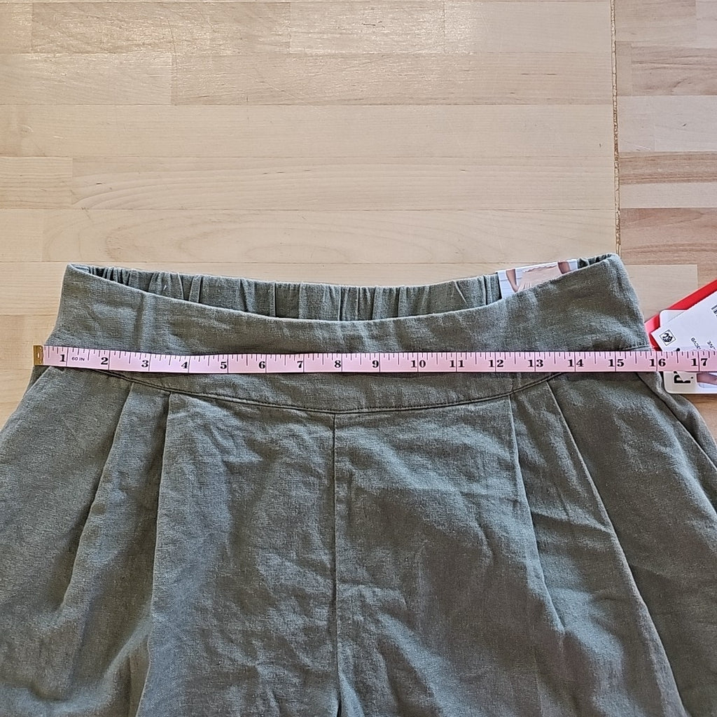 Rewash Juniors' Trouser Shorts - Olive