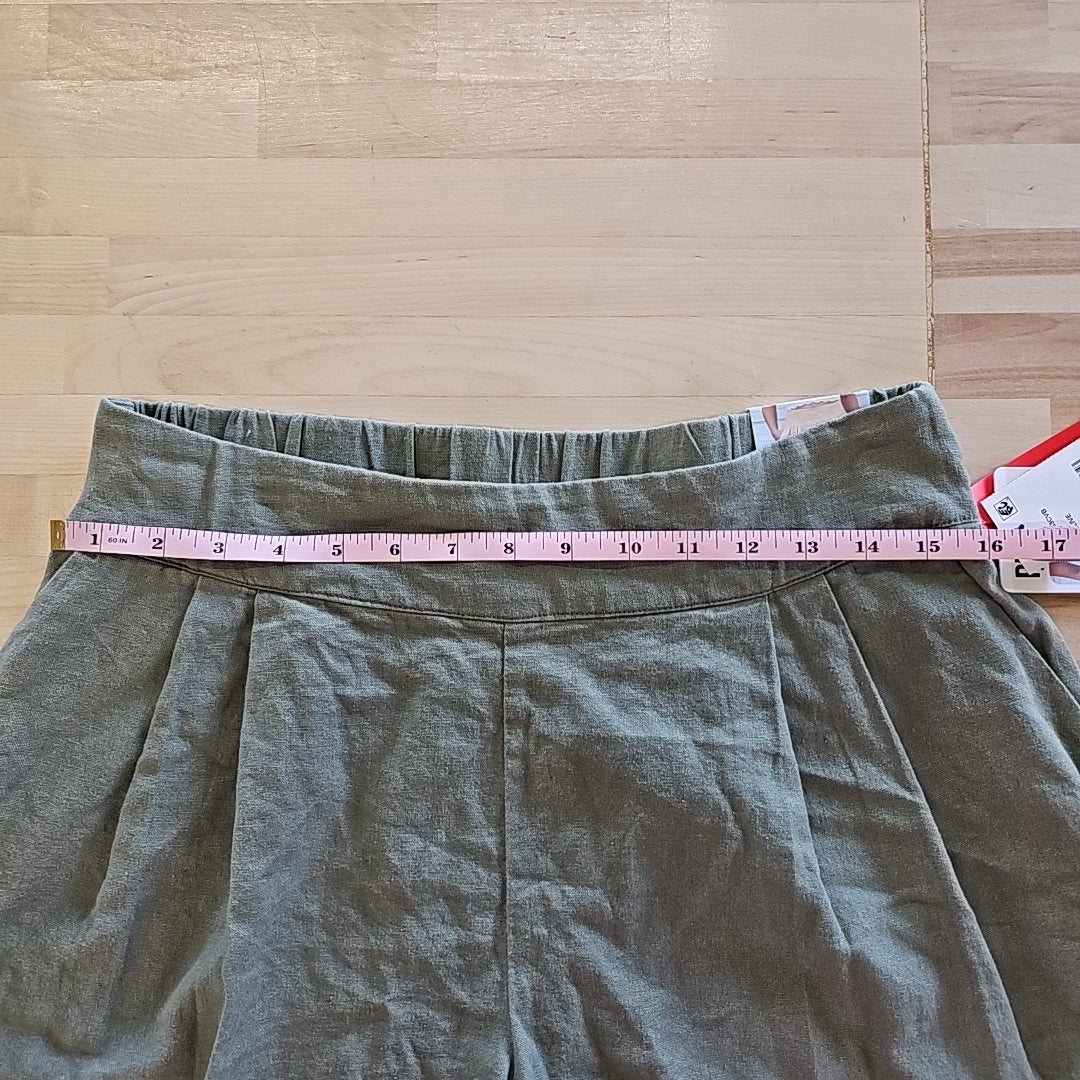 Rewash Juniors' Trouser Shorts - Olive