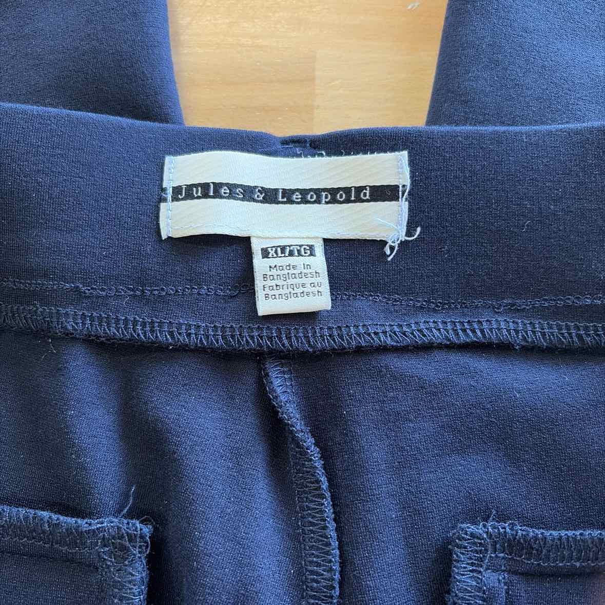 Jules & Leopold Size XL Blue Rayon Preloved Pants