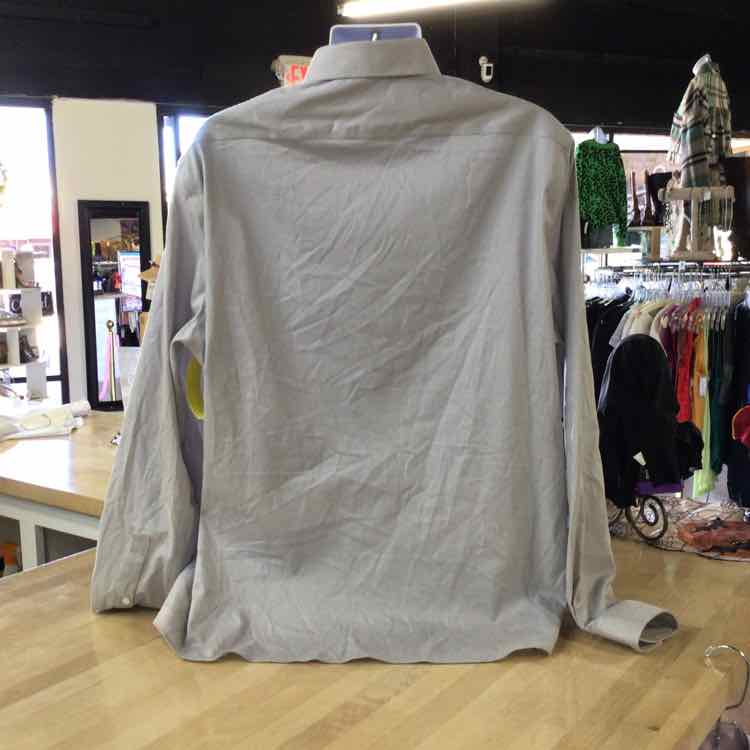 Michael Kors Size 18 34/35 Gray New MENS Button Down Shirt