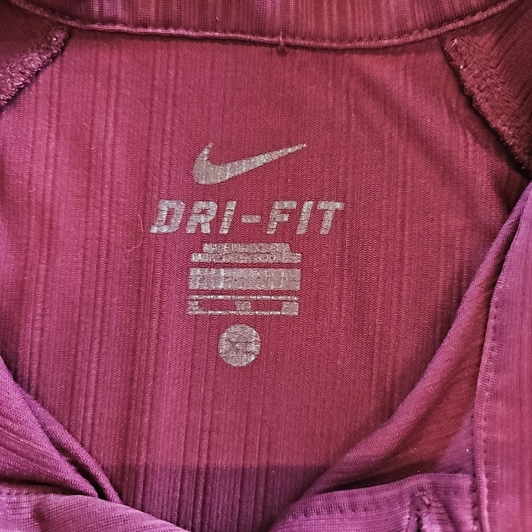 Nike Size XL Burgundy ASU Preloved MENS Polo