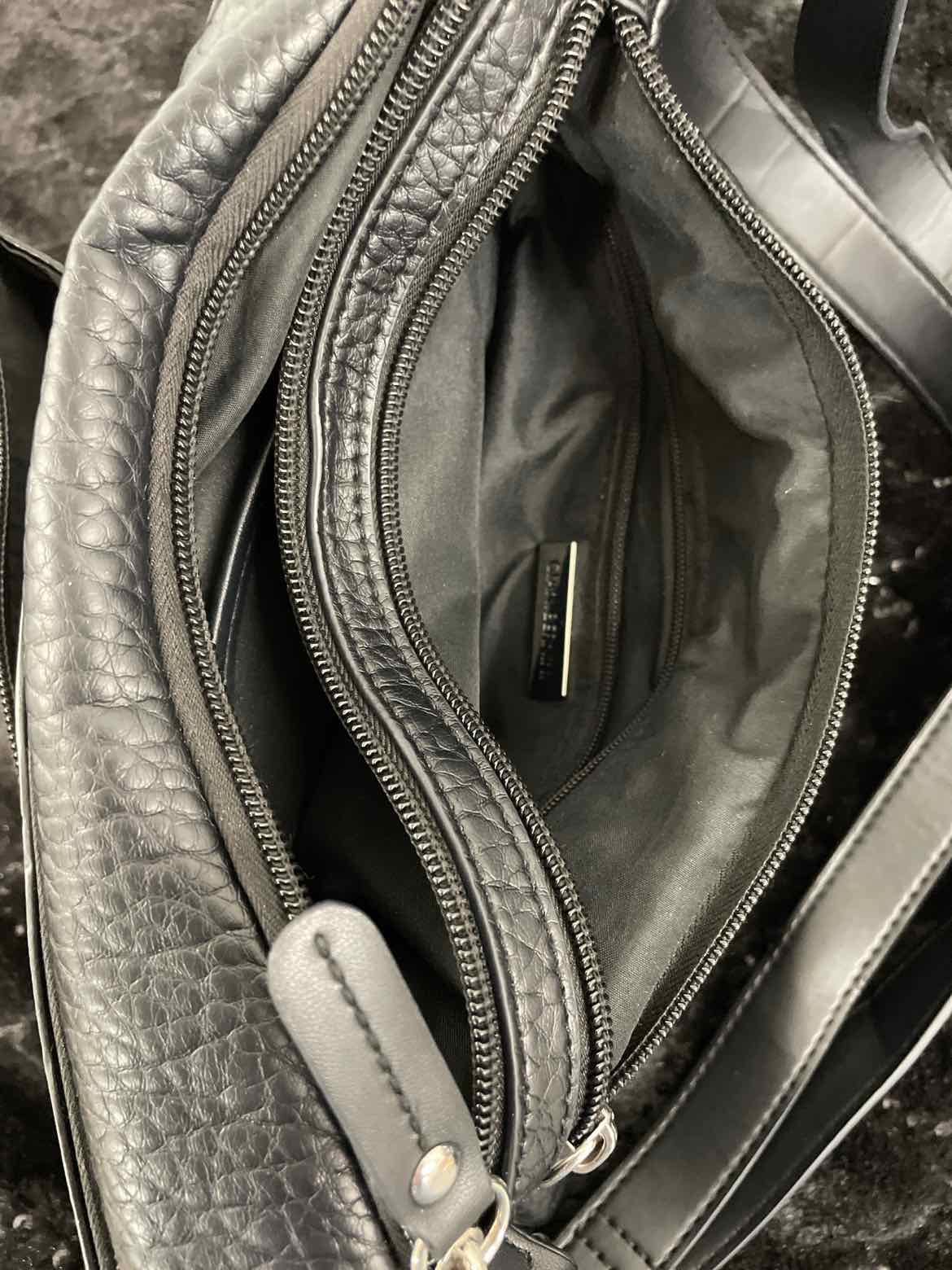 Giani Bernini Pebble Hobo BlackBlackSilver NO SIZE