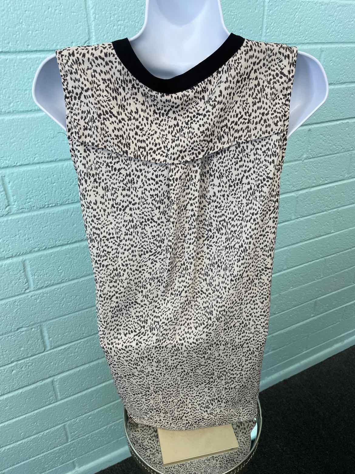 H&M Size 4 Tan/Black Sleeveless