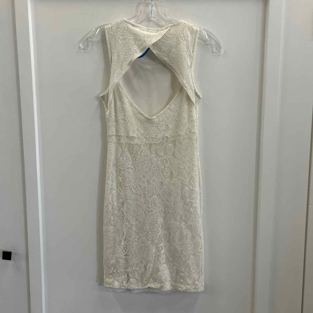 Guess Size XS White Lace Preloved Dress