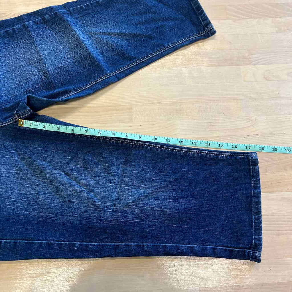 White House Black Market Size 6 Denim Capris