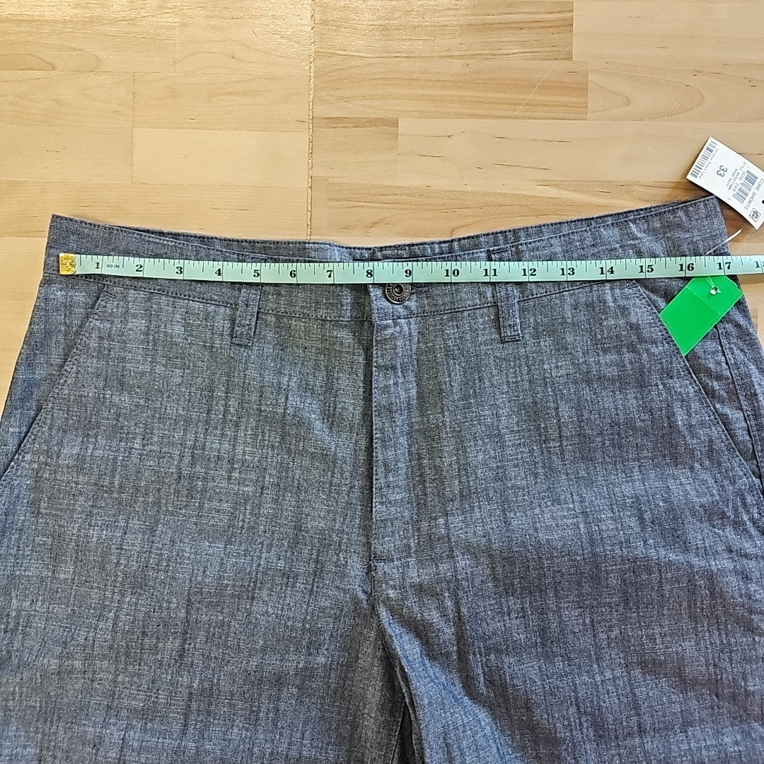INC MENS Size 33 International Concepts Classic-Fit  8.5" Chambray Shorts