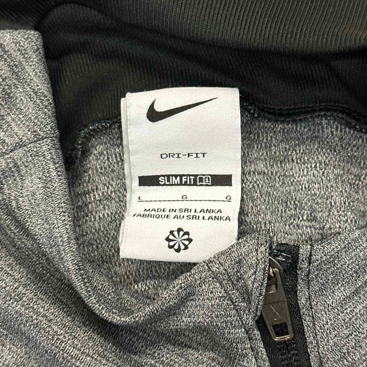 Nike Size L Gray MENS Athletic Jacket