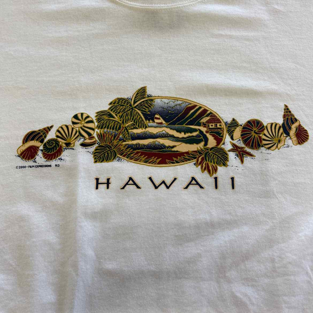 Gildan Size XL White Preloved MENS T-shirt