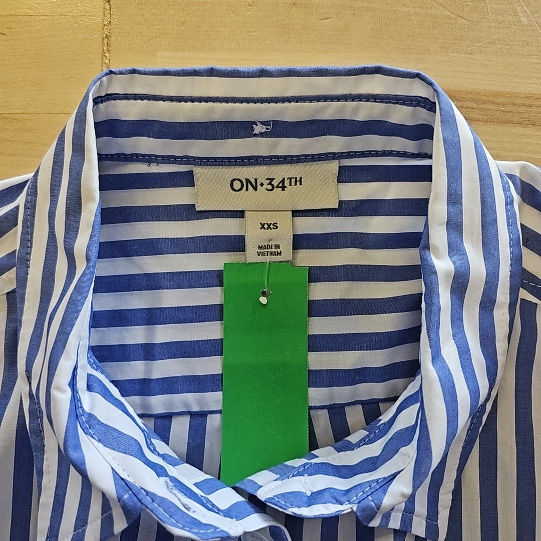 On 34th Women's Collared Button-Down Shirt