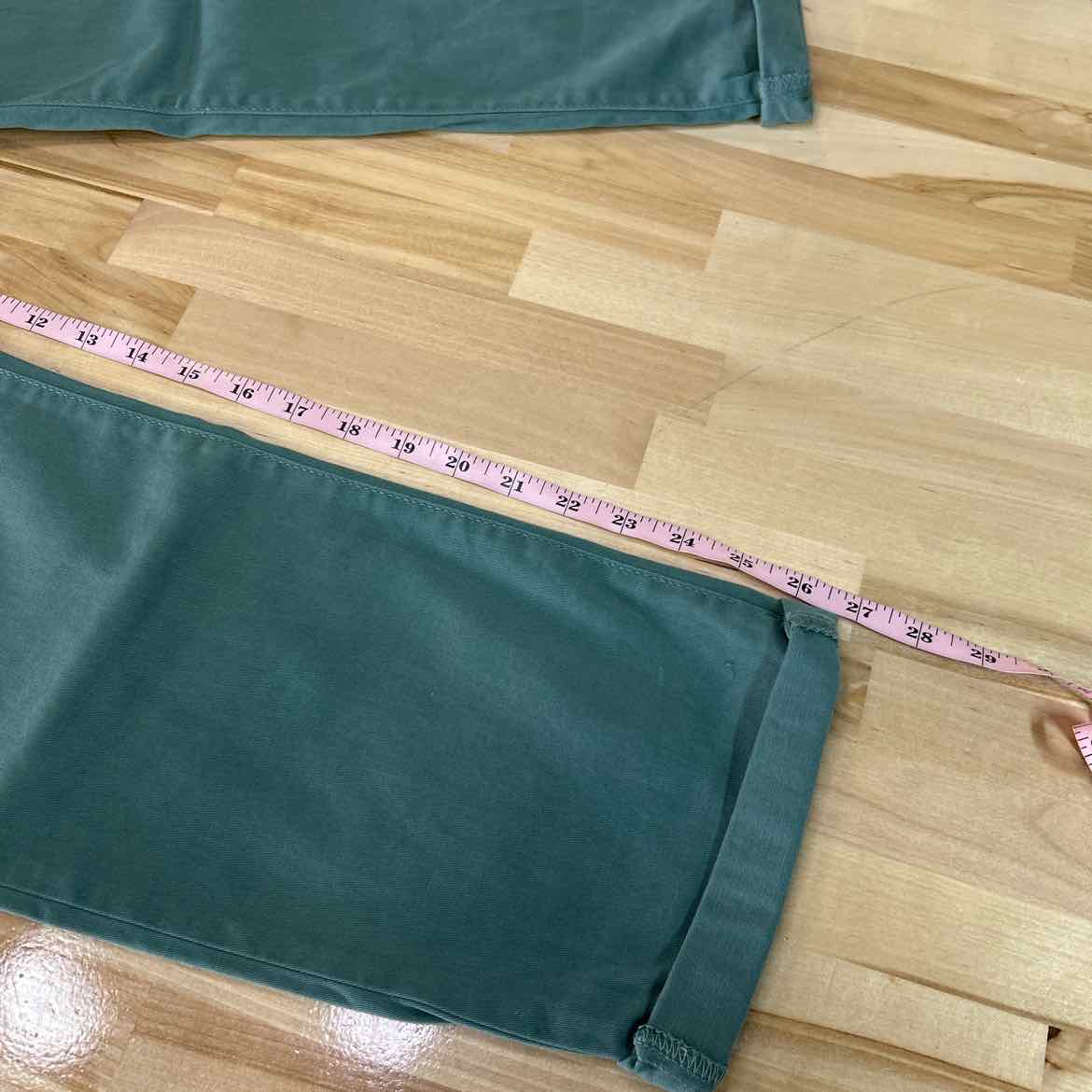 St John's Bay Size 10 Green Preloved Pants