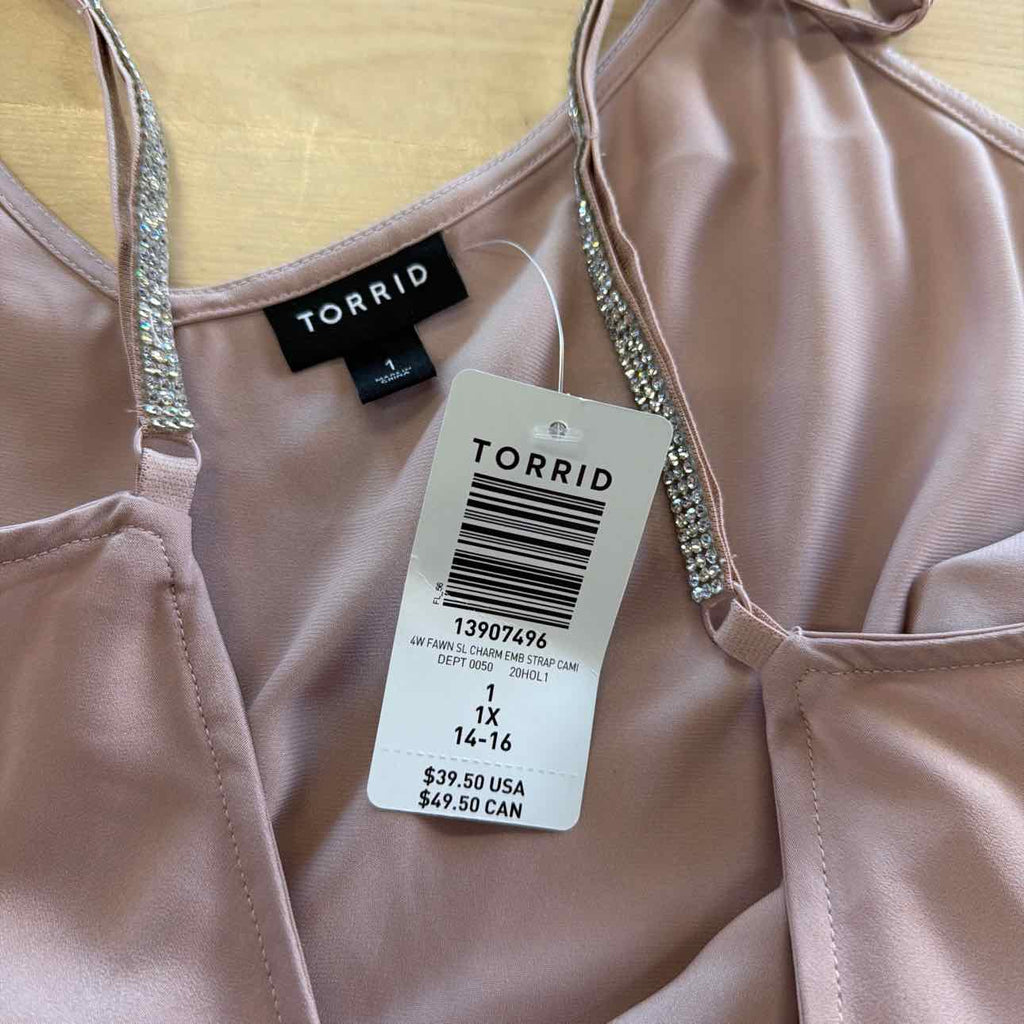 Torrid Size 1 Peach New Tank