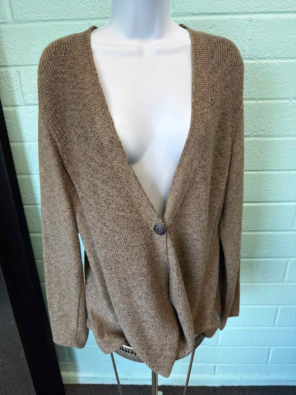Nic & Zoe Size L Olive Sweater