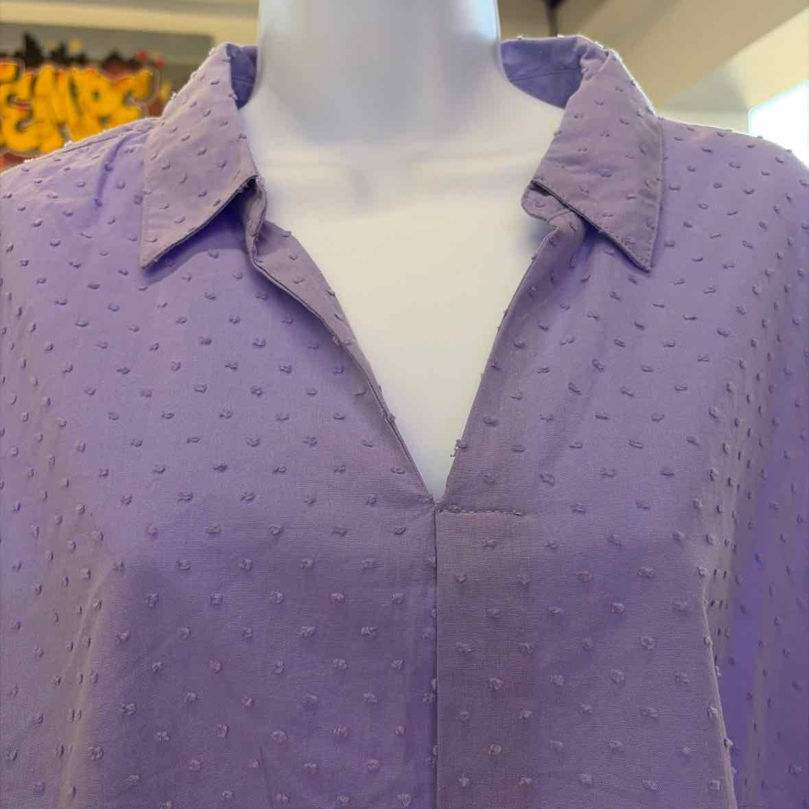 lee Size XL Purple Used Blouse