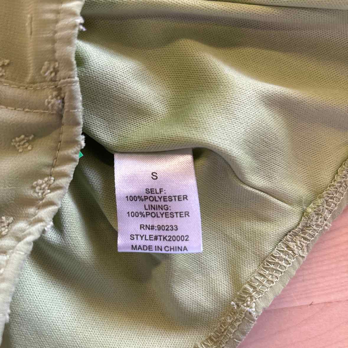 Kendall & Kylie Size S Green Preloved Corset