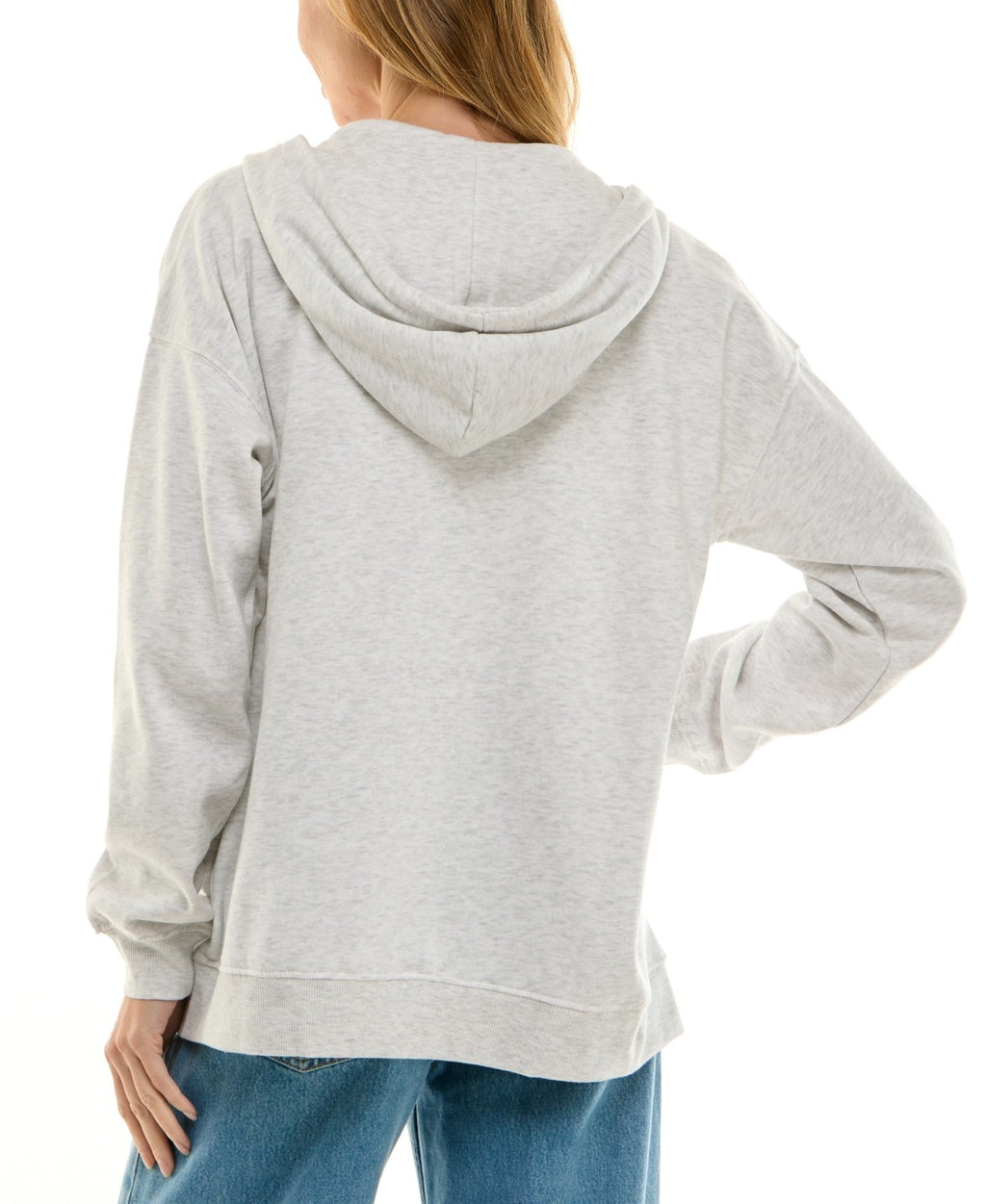 Ultra Flirt Juniors' Full-Zip Applique Boyfriend Hoodie