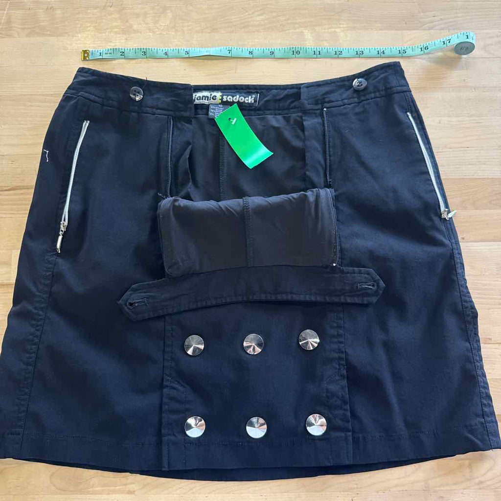 Jamie Sadock Size 10 Black Preloved Athletic Skort