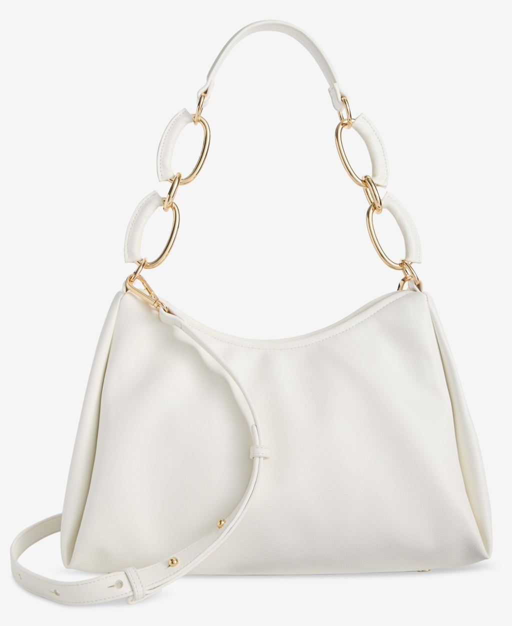 I.N.C. International Concepts Nattah Medium Chain Hobo Vanilla NO SIZE