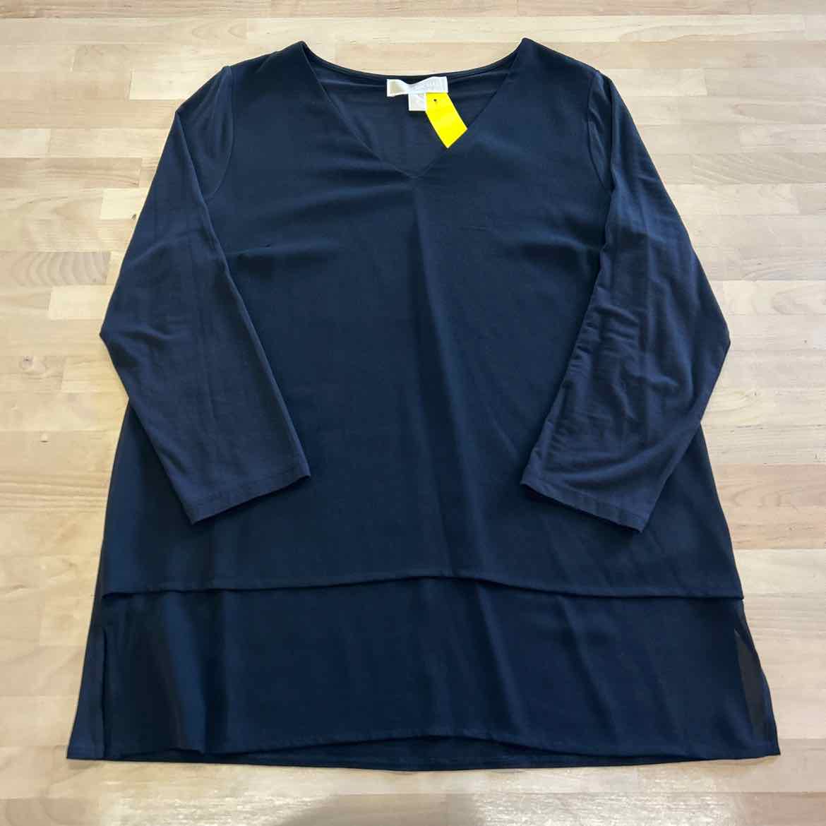 Michael Kors Size M Black Blouse