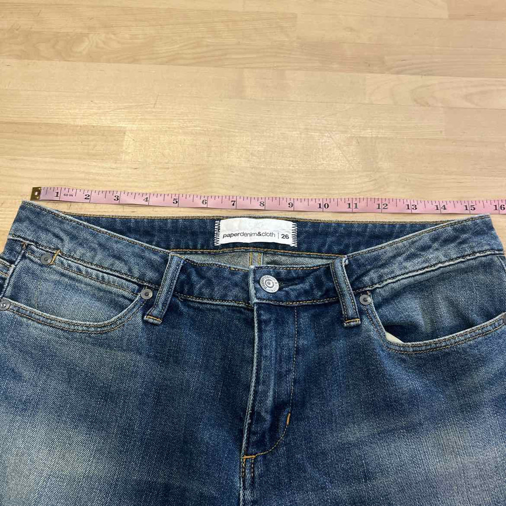 PaperDenim&Cloth Size 26 Blue Denim Preloved Jeans