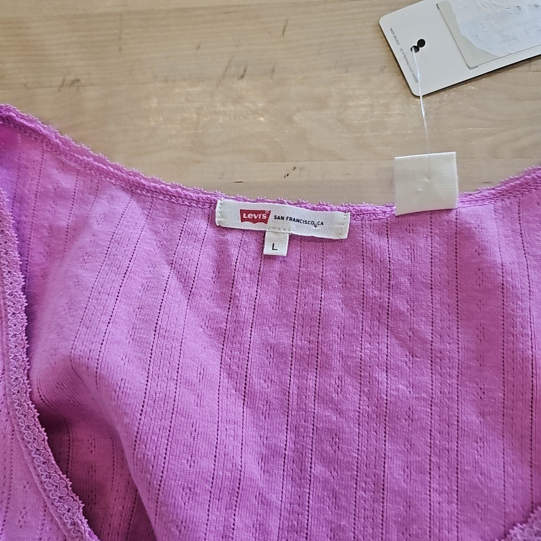 Levi's Women's Sweetie Pointelle Tank Top - Crocus