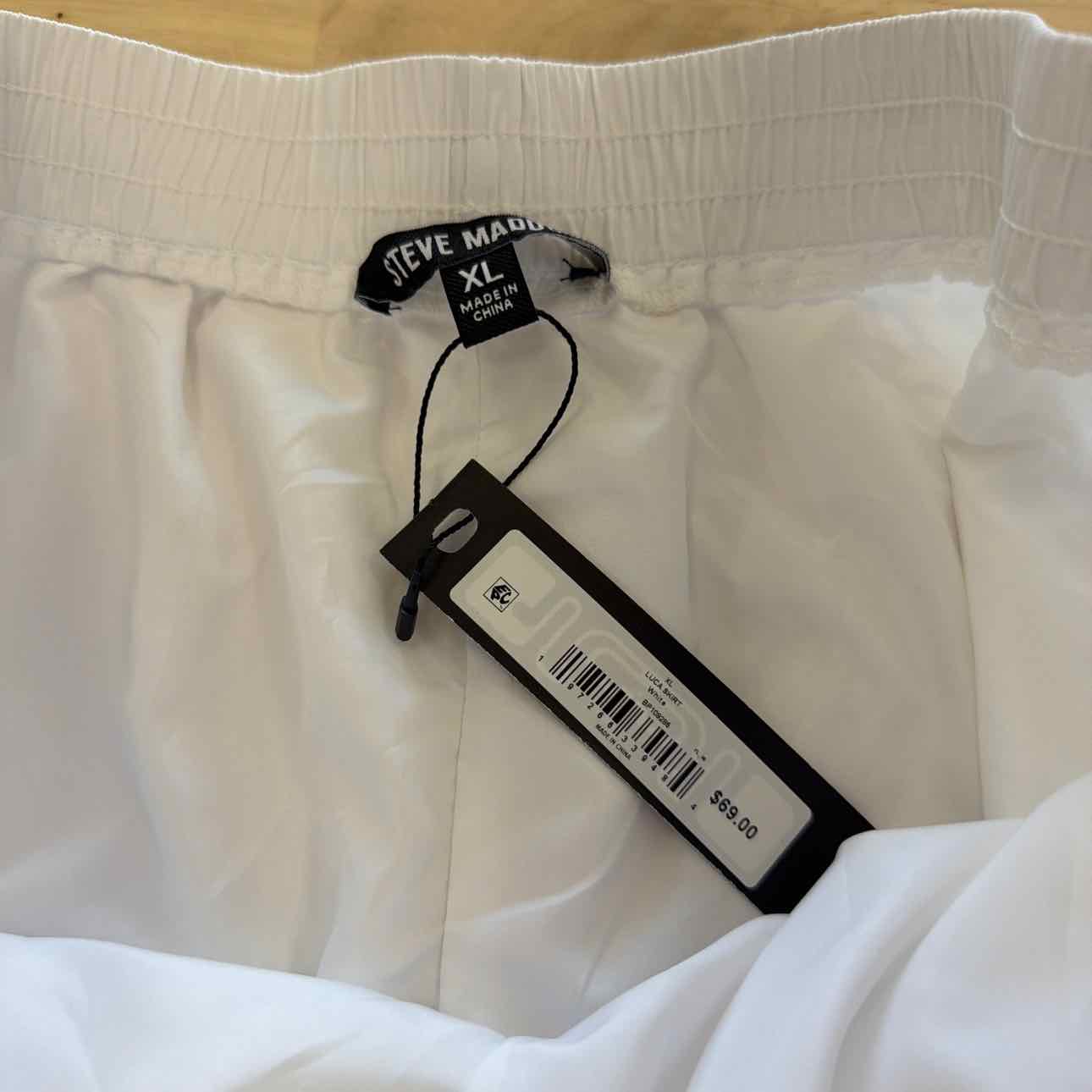 Steve Madden Size XL White New Skirt
