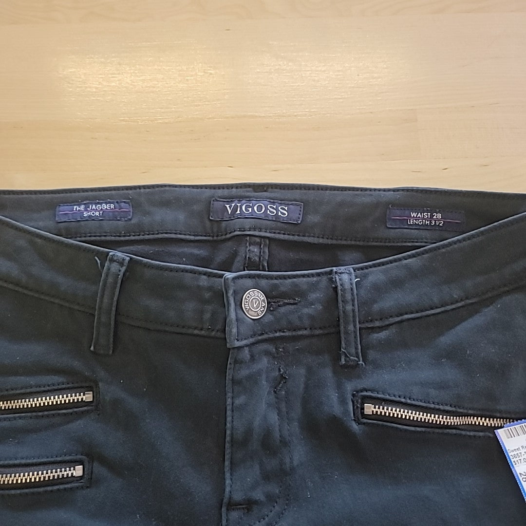 Vigoss Size 28 Black Shorts