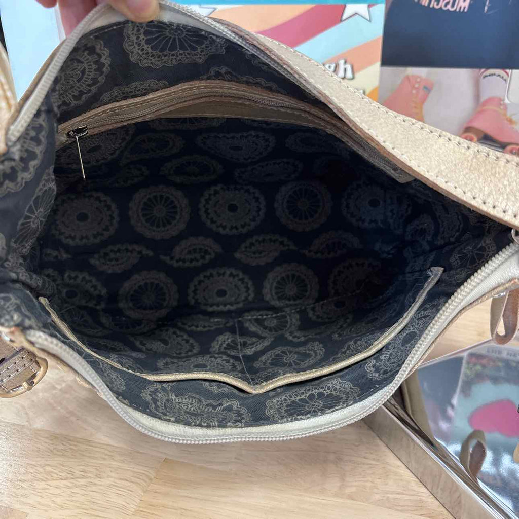 American West Tan Preloved Handbag