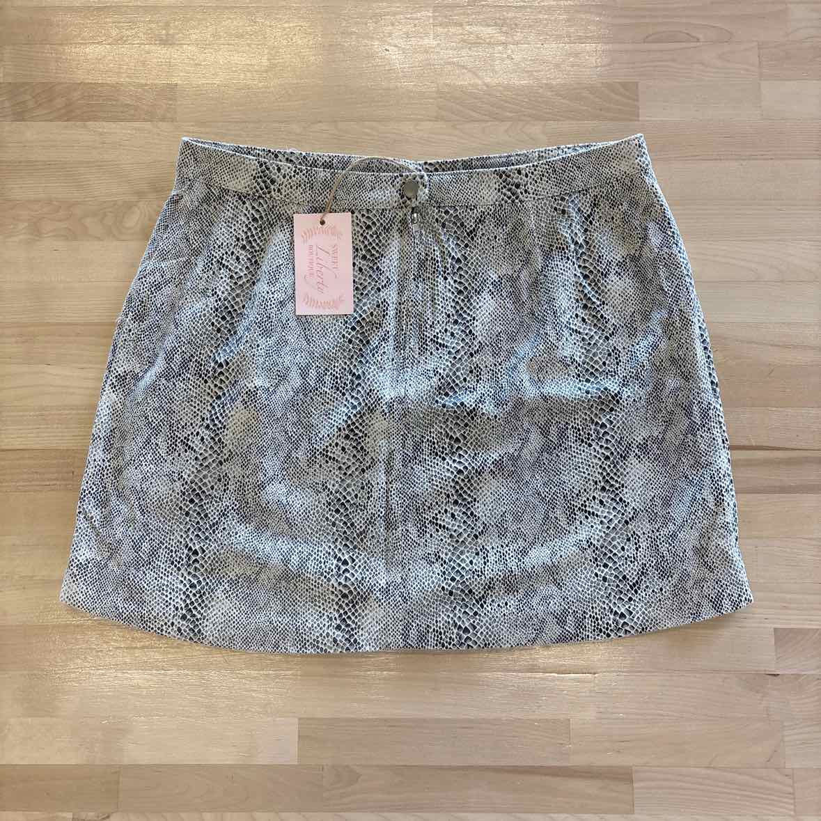 Hem&thread Size L Gray Skirt