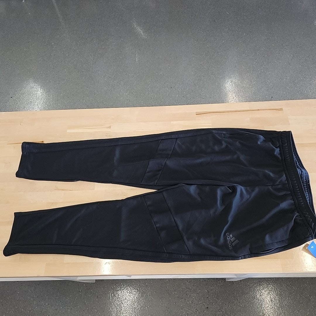 Adidas Size L Black MENS Athletic Pants
