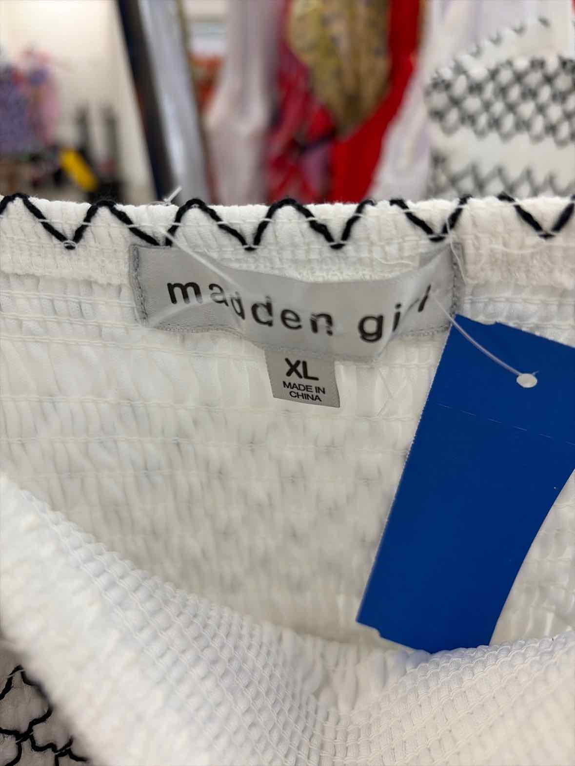 Madden Girl Size XL White New Dress