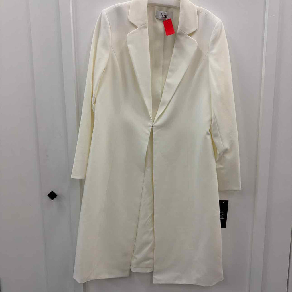 Le Suit Size 10 White New Blazer