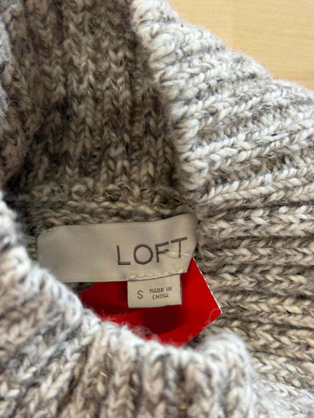 Loft Size S Beige Sweater