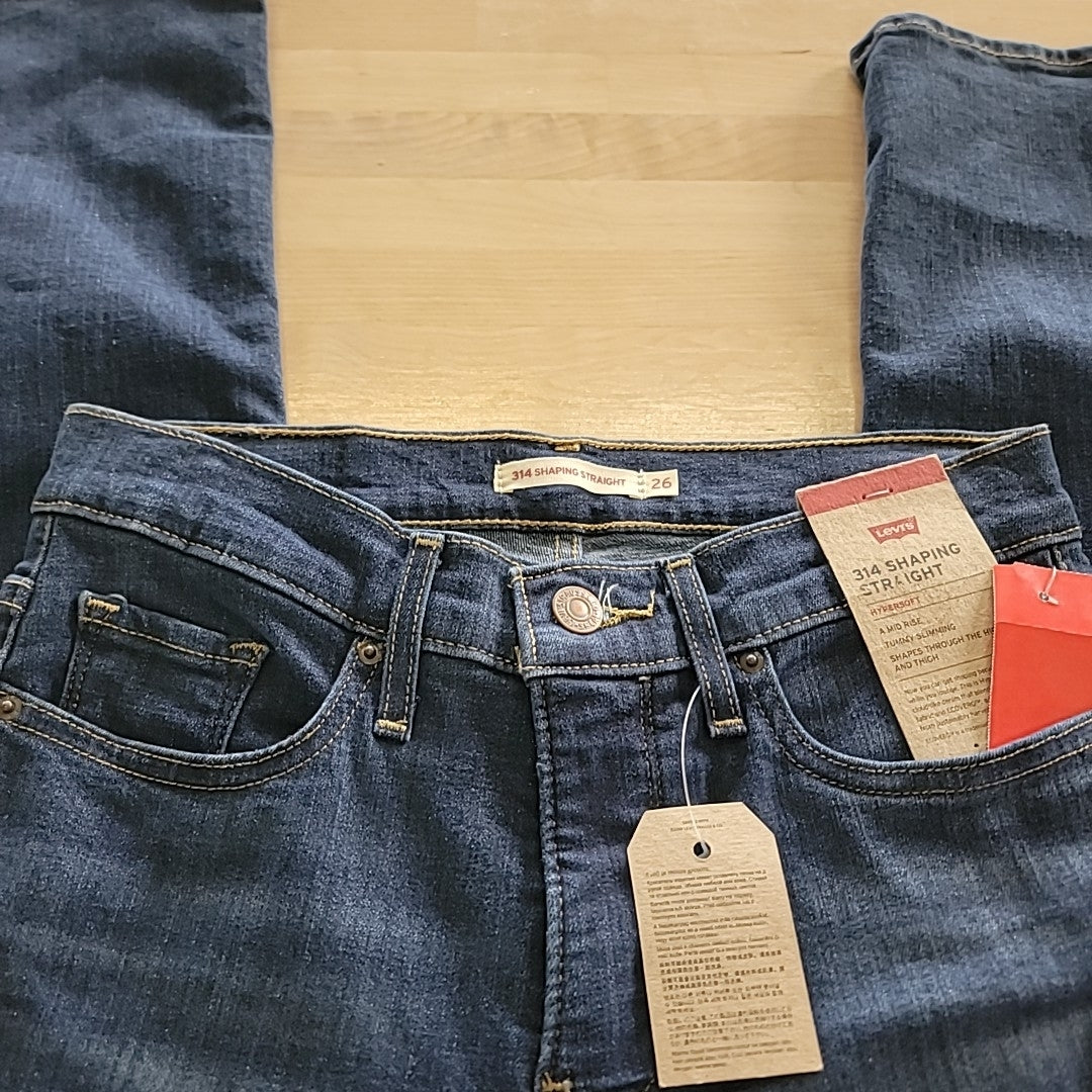 Levi's Size 26 Blue New Jeans