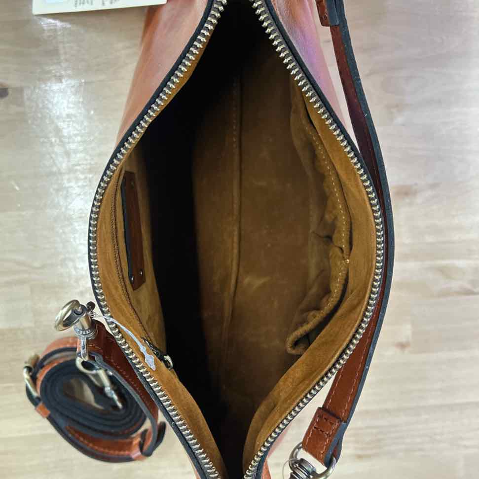 Patricia Nash Brown Leather New Handbag