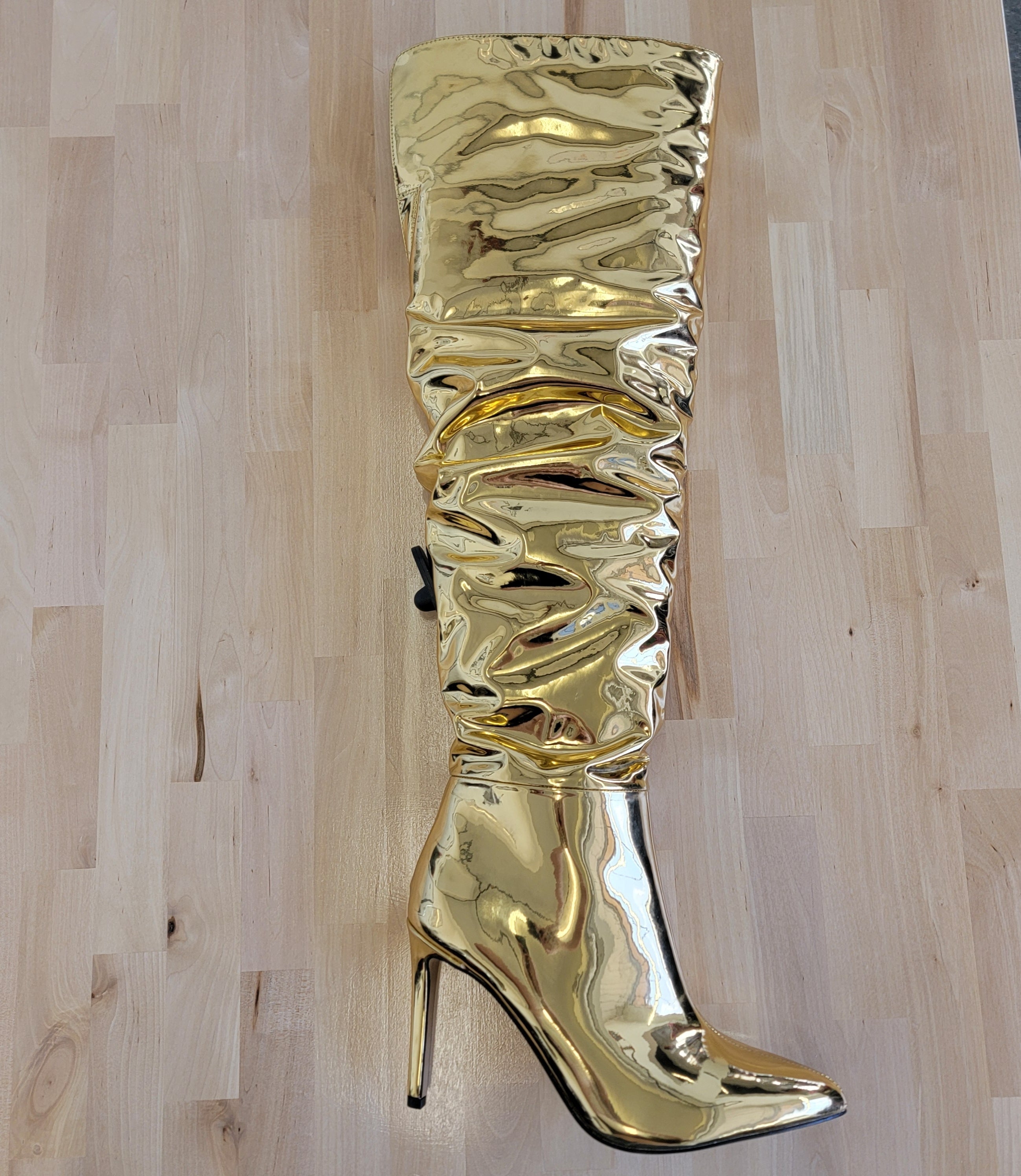 INC Gold Boots Sz 7
