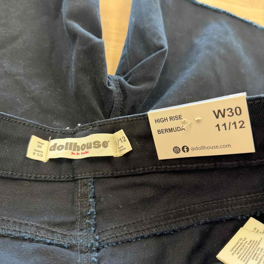 dollhouse Women Size 30 Black New Shorts