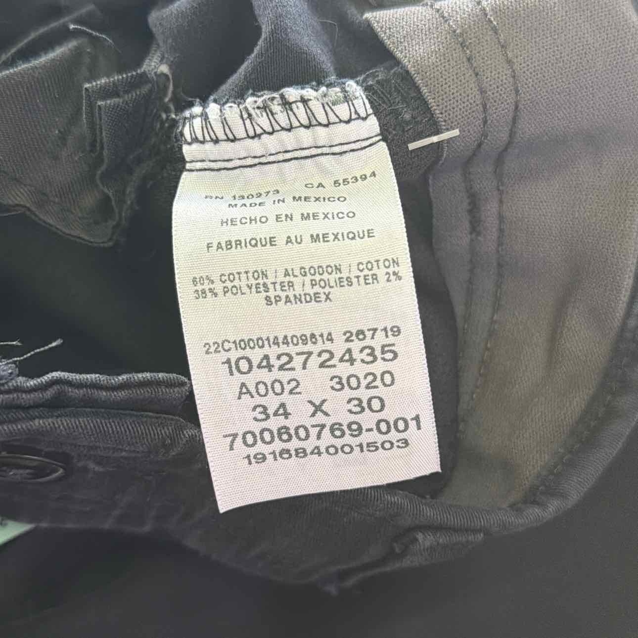 lee Size 34x30 Black MENS Pants
