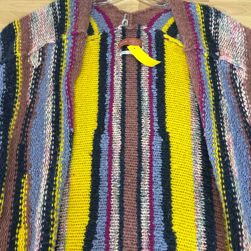 Anthropologie Size XS Purple Preloved Duster