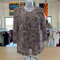 Alex Evenings Size M Purple glitter Preloved Twinsets