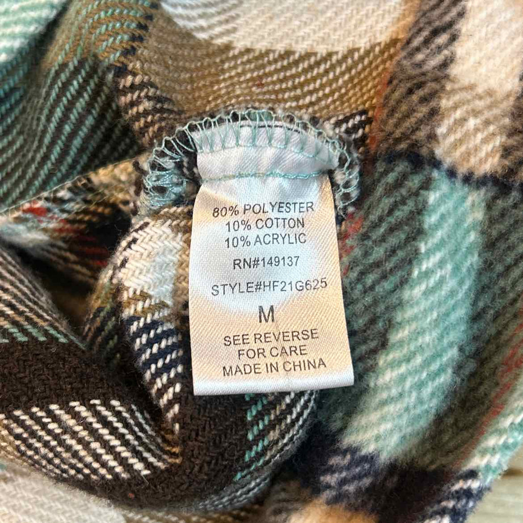 Hyfve Size M Green/Brown Preloved Jacket