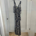 Ariella Size S Black White Blue Preloved Romper