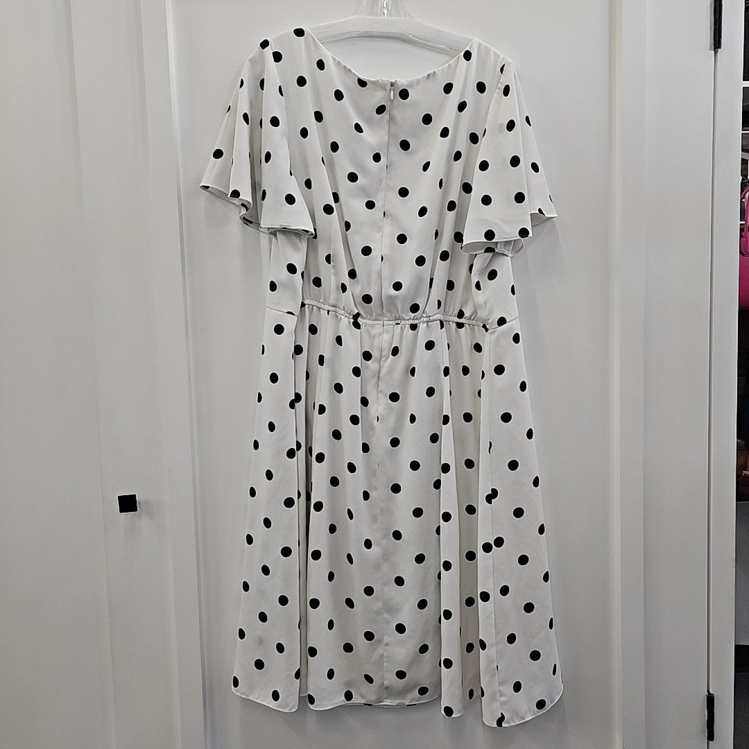 Lane Bryant Size 20 Black/White Preloved Dress