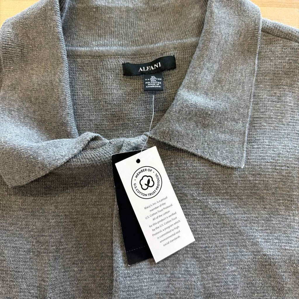 Alfani Size XL Grey MENS Jacket