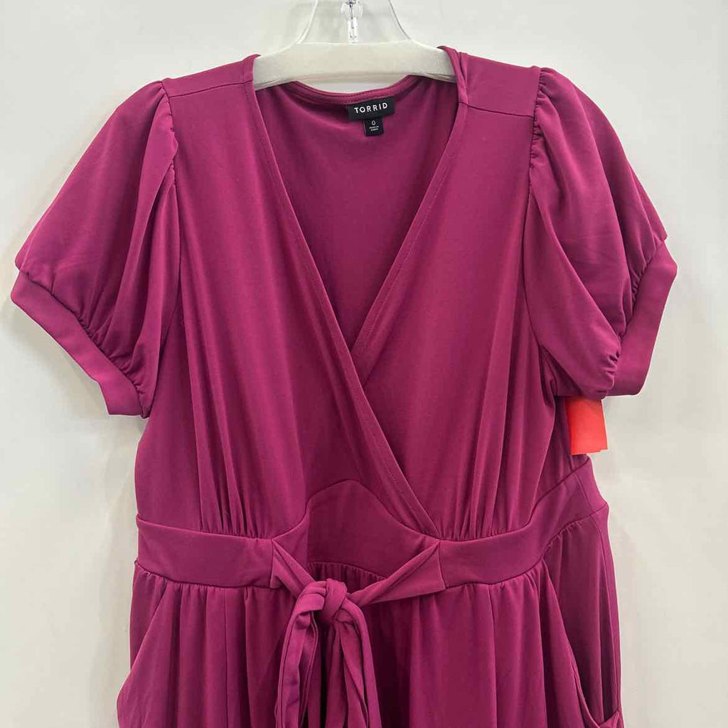 Torrid Size 0 Purple Preloved Dress